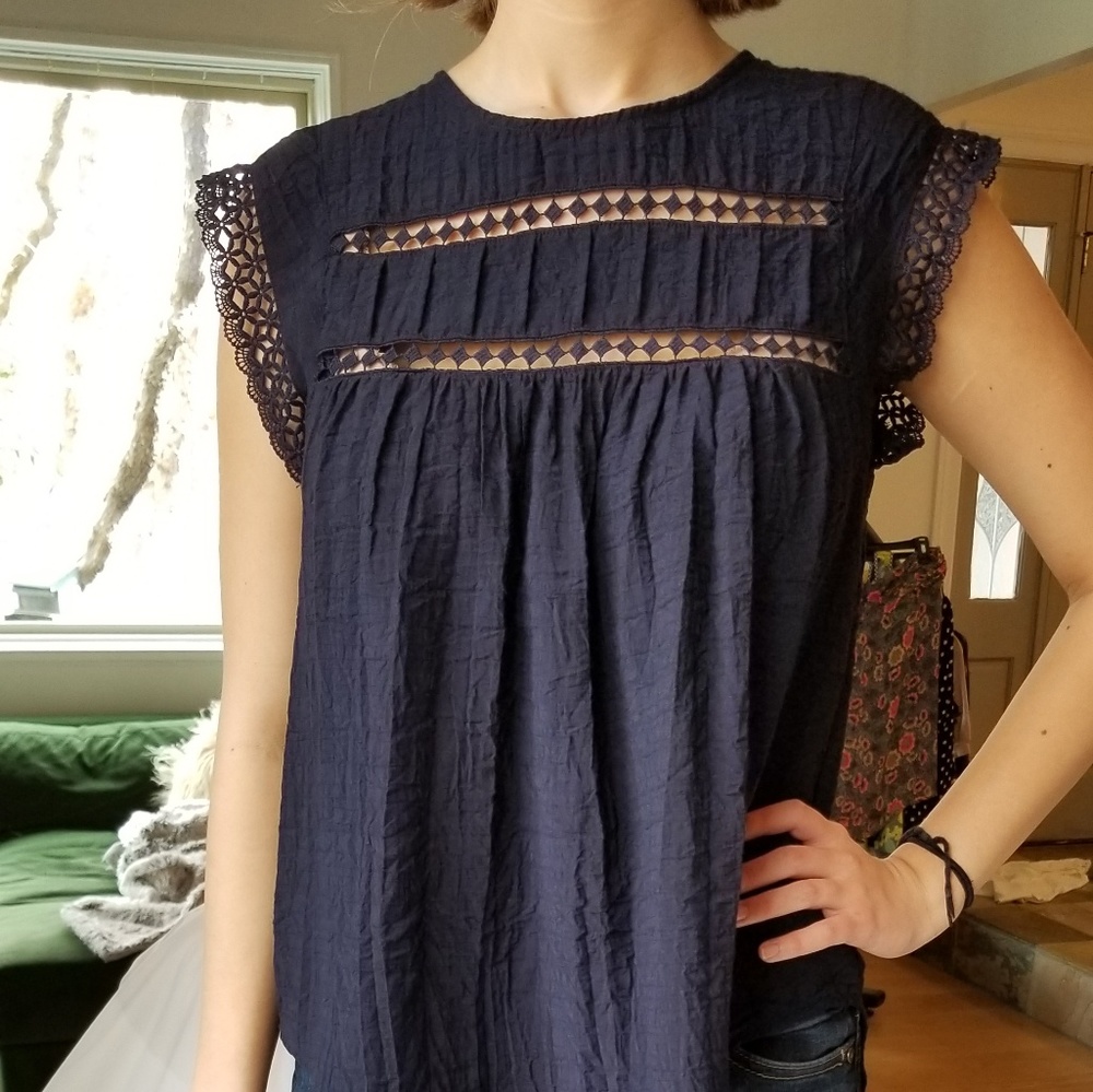 RO & DE Babydoll & crochet top.